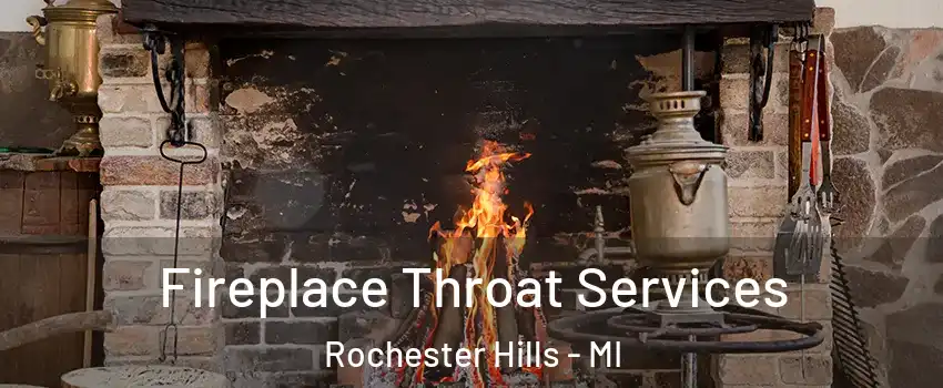  Fireplace Throat Services Rochester Hills - MI