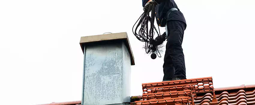 Chimney Brush Cleaning in Rochester Hills, Michigan