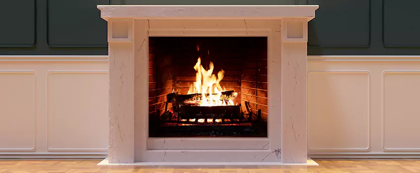 Decorative Electric Fireplace Installation in Rochester Hills, Michigan