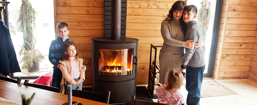 Morso Cast Iron Fireplace Insert Installation in Rochester Hills, Michigan
