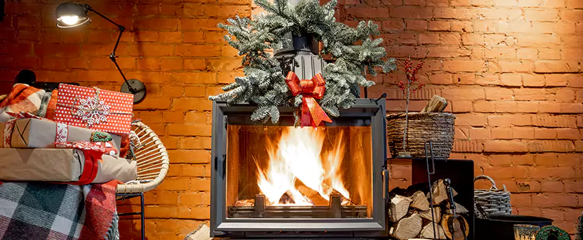 Travis Industries Linear Gas Fireplace Installation in Rochester Hills, Michigan