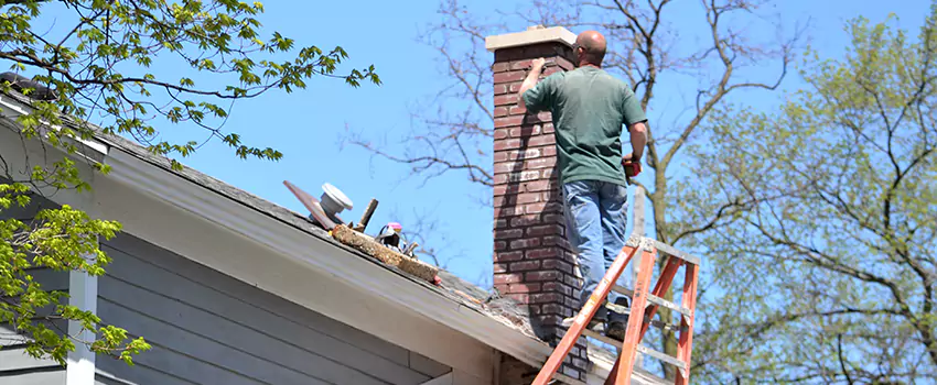 Vinyl and PVC Chimney Flashing Installation in Rochester Hills, MI