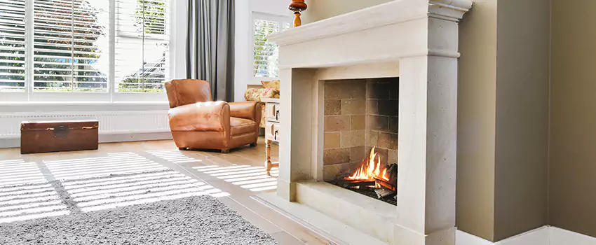 Vintage Fireplace Refacing in Rochester Hills, Michigan