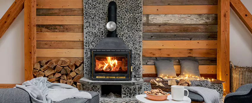 Thelin Hearth Products Direct Vent Gas Stove Fireplace Inspection in Rochester Hills, Michigan